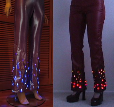 LED Flame Pants